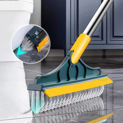 2-in-1 Magnetic Cleaning Brush Yellow ABS