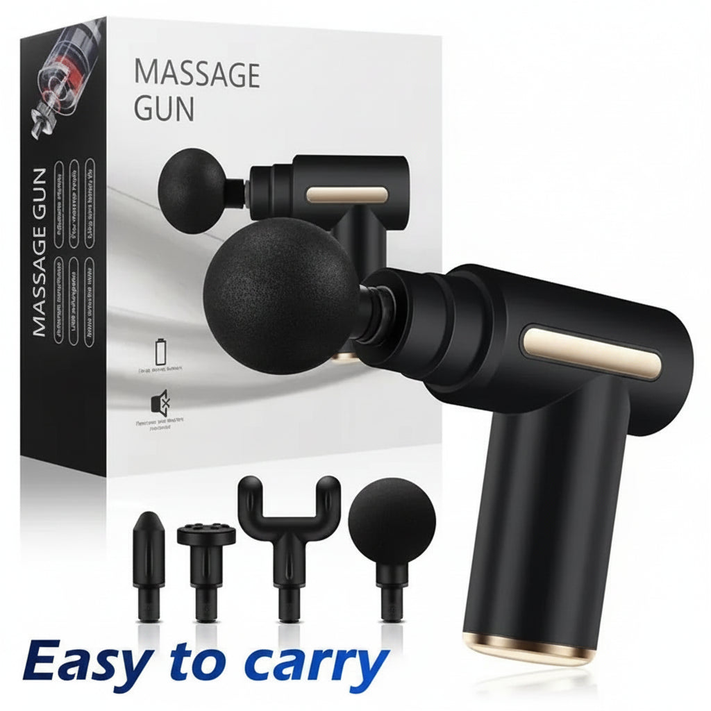 Mini Rechargeable Massager Gun for Office Yoga Fitness Relief