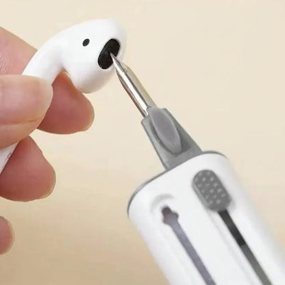 4 in 1 Earphone Cleaning Pen with soft bristle brush