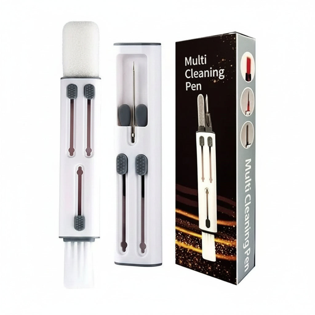 4 in 1 Earphone Cleaning Pen with soft bristle brush