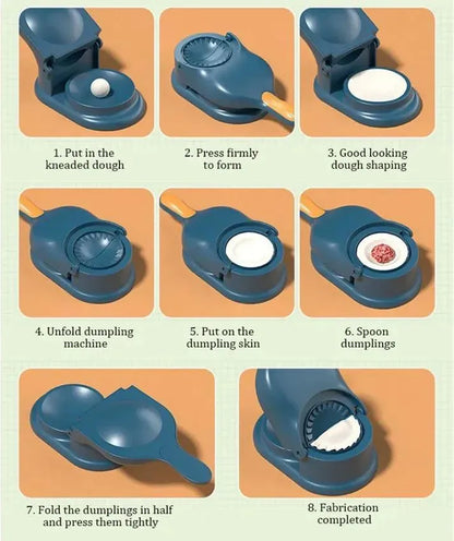 Stylish Samosa Mould | ABS Plastic Dumpling & Samosa Maker | Multicolor