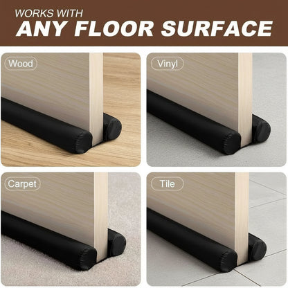 Dustproof Door Stoppers 5-Piece Set | Door Bottom Seal Strip for Dust, Insects & Noise