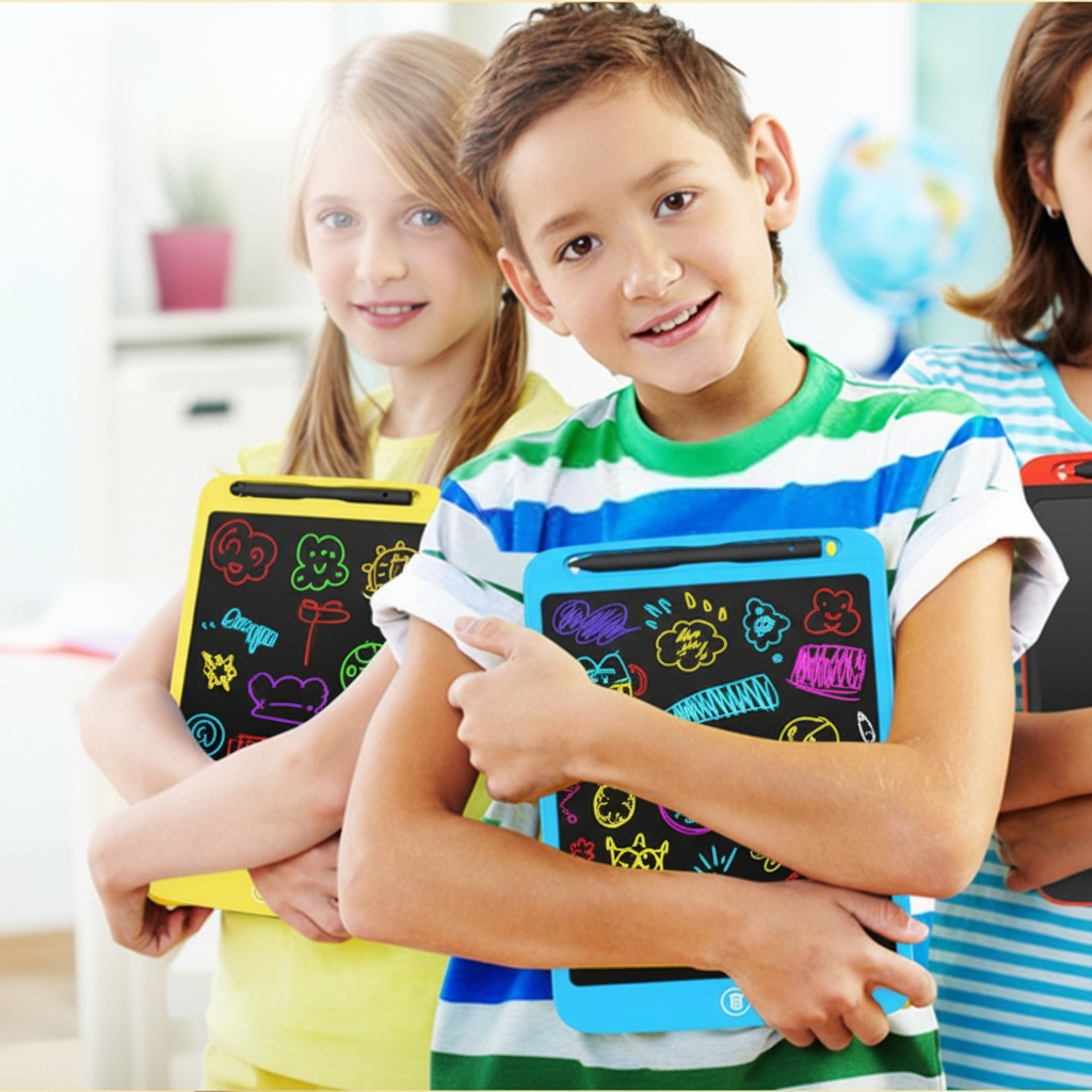 10 inch Writing Pad LCD Tablet For Kids (random color ) Homiefy