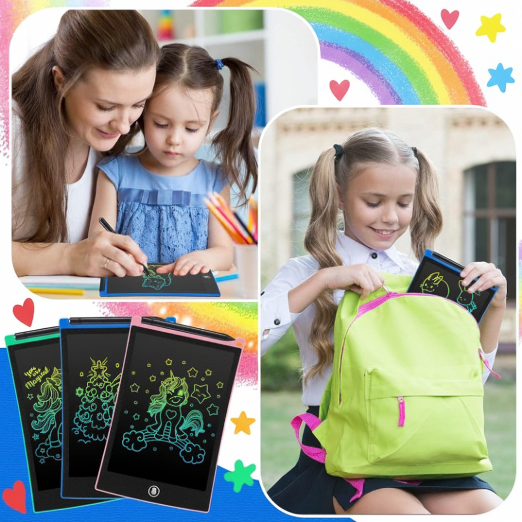 10 inch Writing Pad LCD Tablet For Kids (random color ) Homiefy