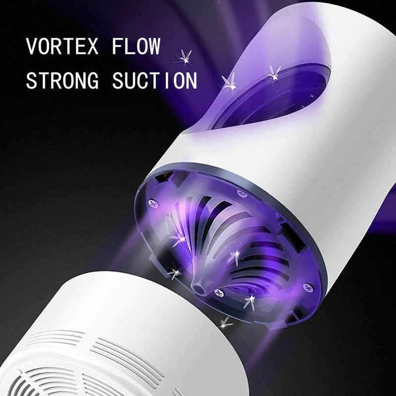 Mosquito Killer Lamp Electric Shocker Round with Charger Homiefy