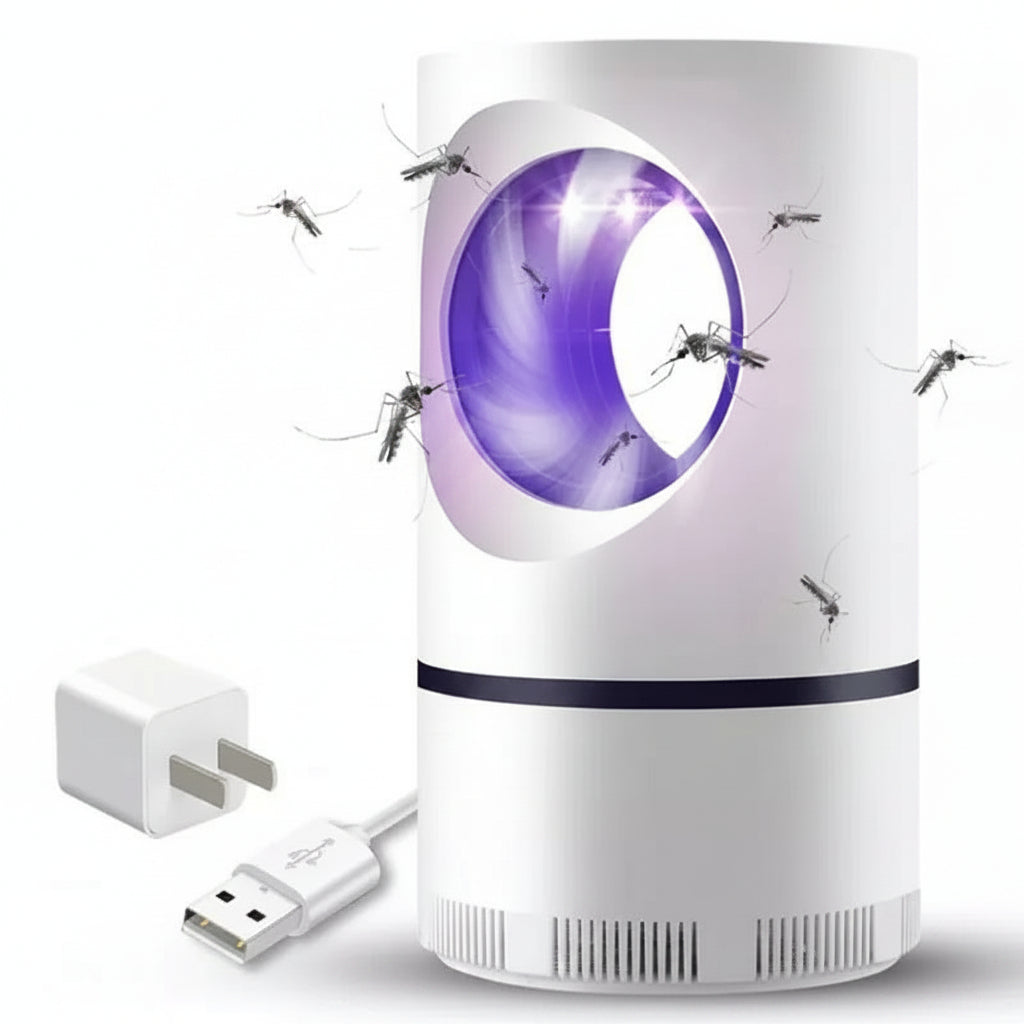 Mosquito Killer Lamp Electric Shocker Round with Charger Homiefy