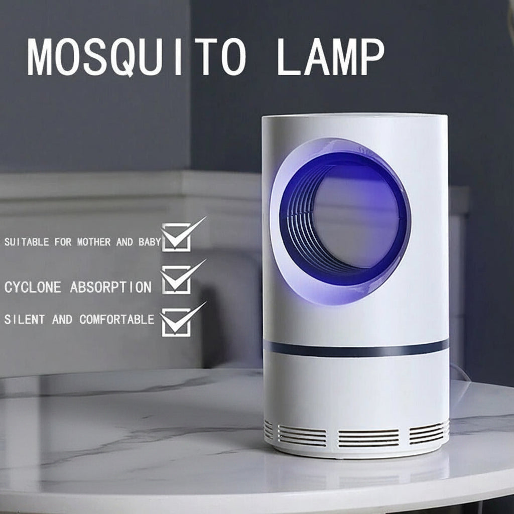 Mosquito Killer Lamp Electric Shocker Round with Charger Homiefy