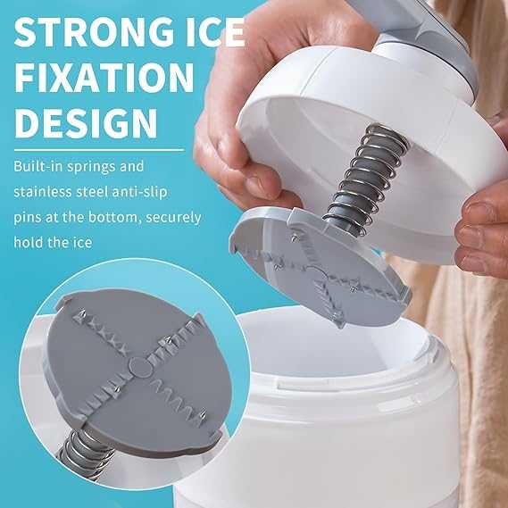 Manual Ice Shaver Snow Cone Maker — image 1