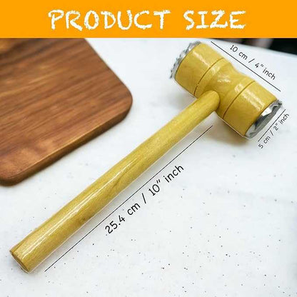 Wooden Meat Tenderizer Mallet — image 2