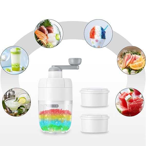 Manual Ice Shaver Snow Cone Maker — image 2