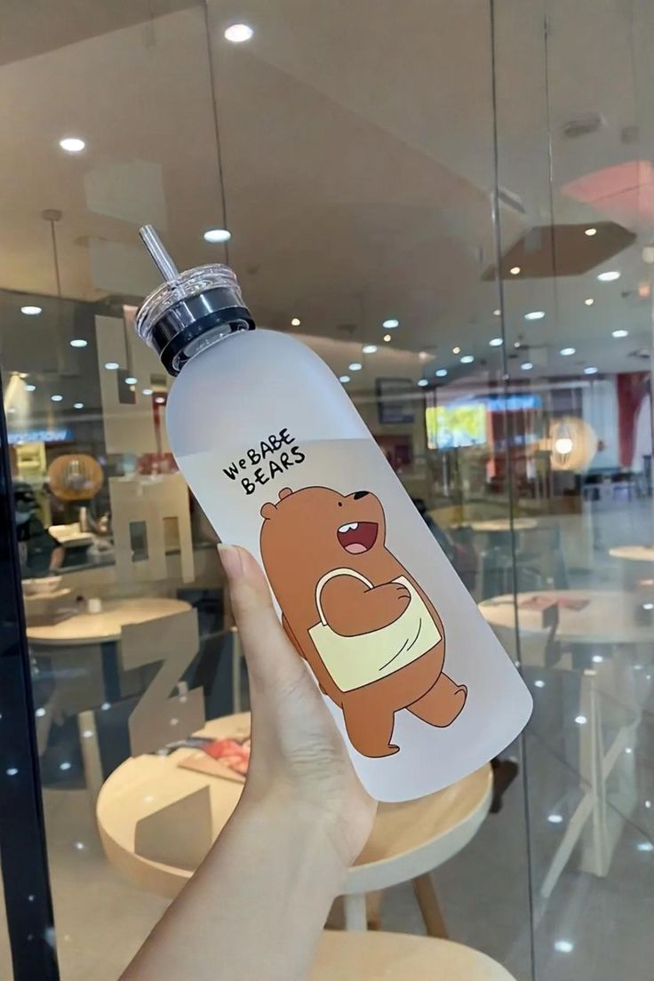 Cute Cartoon Stainless Steel Insulated Water Bottle