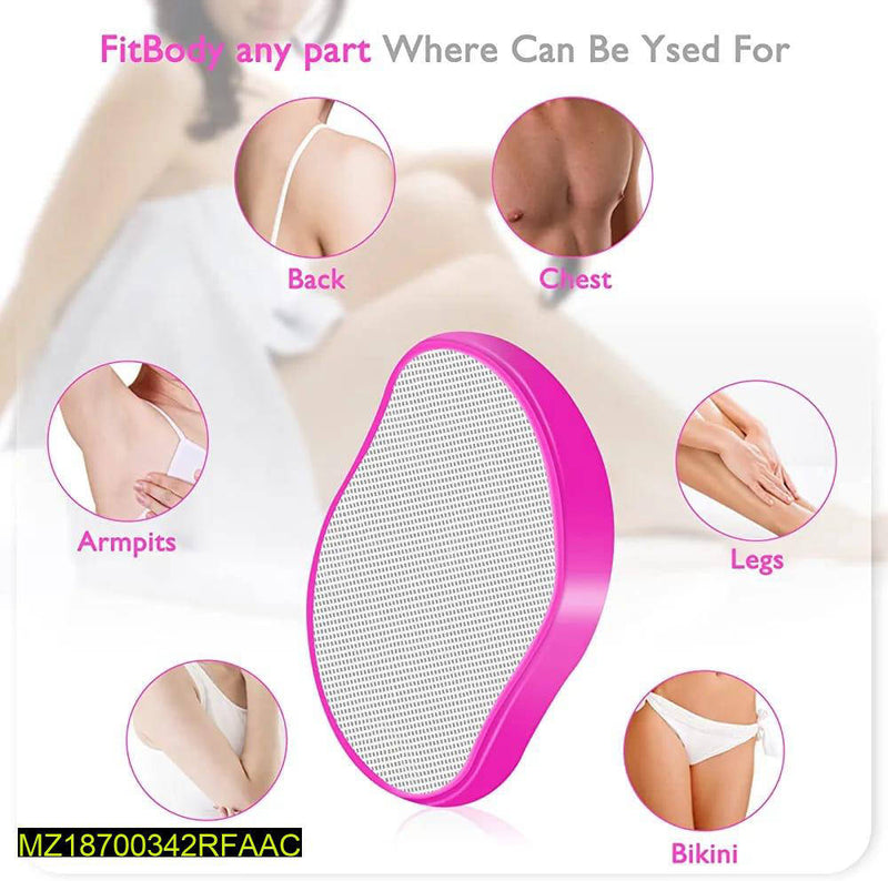 Crystal Hair Shaver Pink Smooth Skin Painless Shaver Homiefy