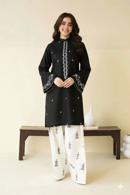 2 Piece Embroidered Lawn Suit Azadi Special
