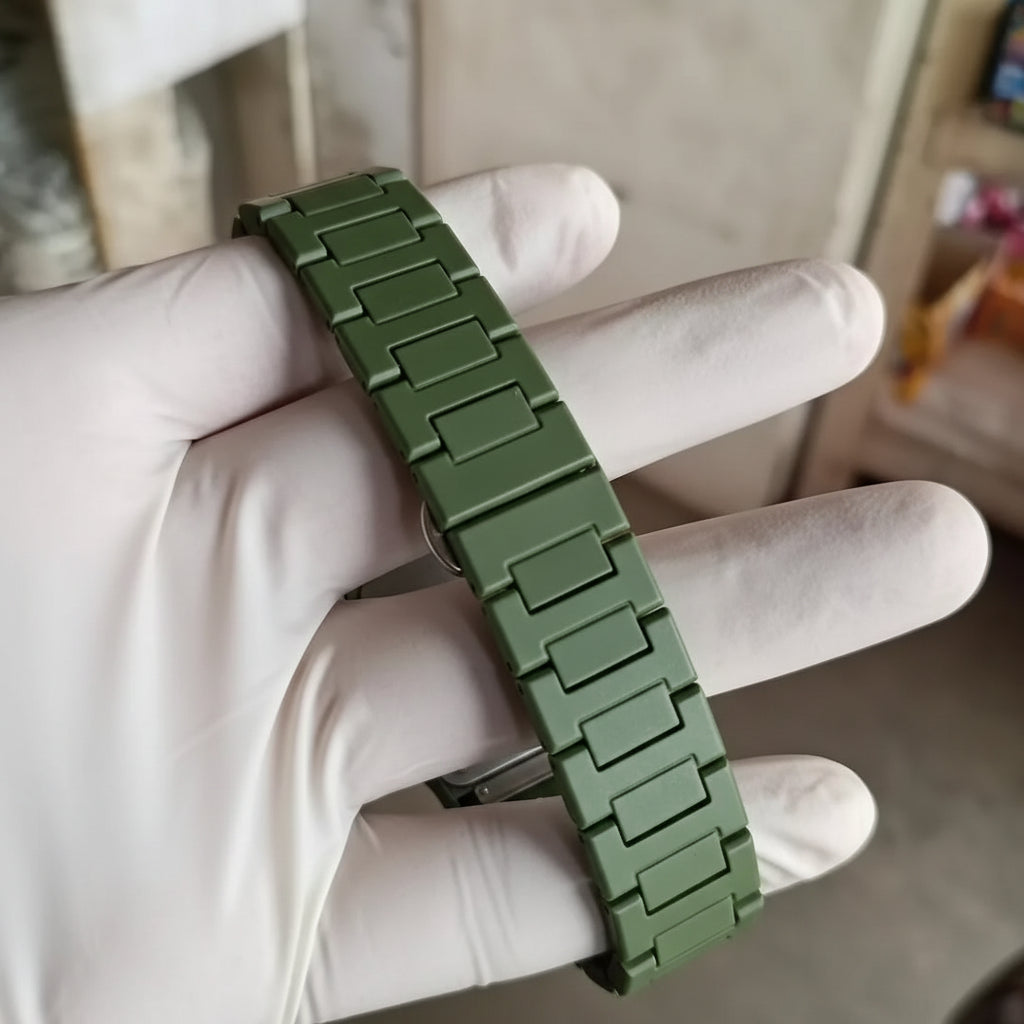 Olive Green Aura Watch | Military Style