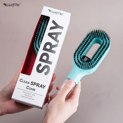2 in 1 Water Spray Hair Brush Homiefy