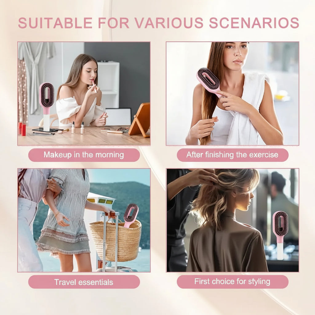 2 in 1 Water Spray Hair Brush Homiefy