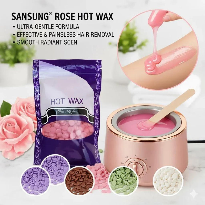 Samsung Rose Hot Wax for All Types Skin Homiefy