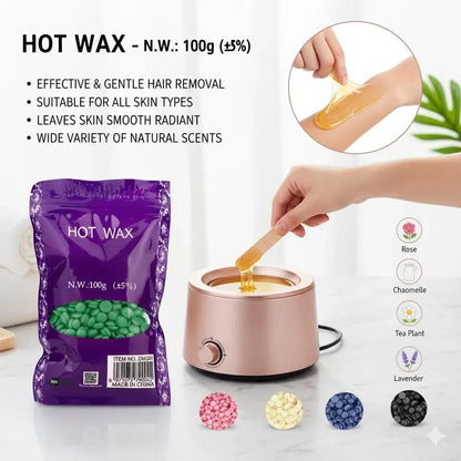 Samsung Rose Hot Wax | Gentle Hair Removal for Sensitive Skin