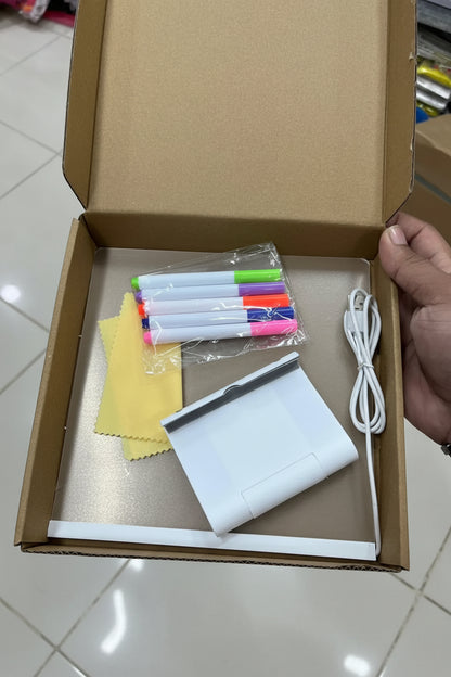 Acrylic LED Writing Tablet with Neon Glow Homiefy