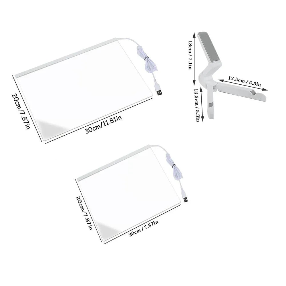 Acrylic LED Writing Tablet with Neon Glow Homiefy