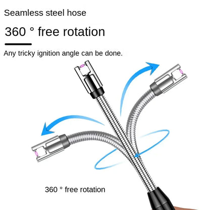 USB Rechargeable Long-Handle Kitchen Gas Lighter