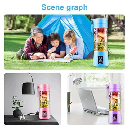 Portable Electric Juicer Cup Blender – Mini Fruit Mixer