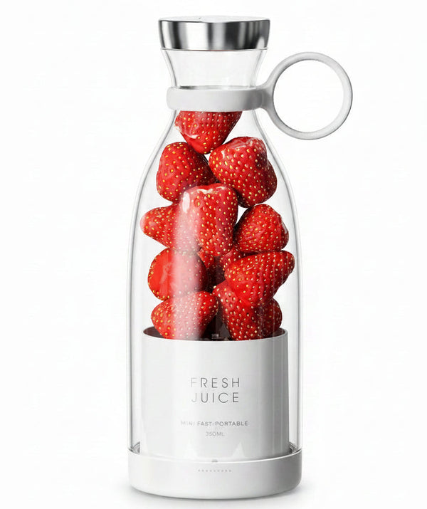 Wireless Portable Juicer Blender Cup – 4-Blade Mini Mixer