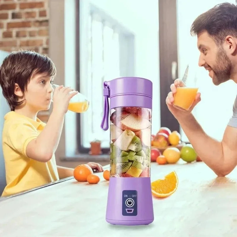 Portable Electric Juicer Cup Blender – Mini Fruit Mixer
