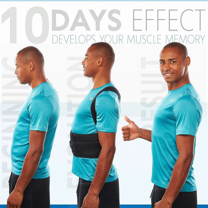 Adjustable Back Brace Posture Corrector With Full Support