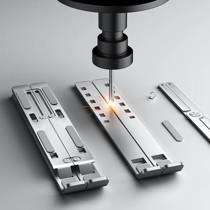 Adjustable Aluminum Laptop Stand With Cooling Design