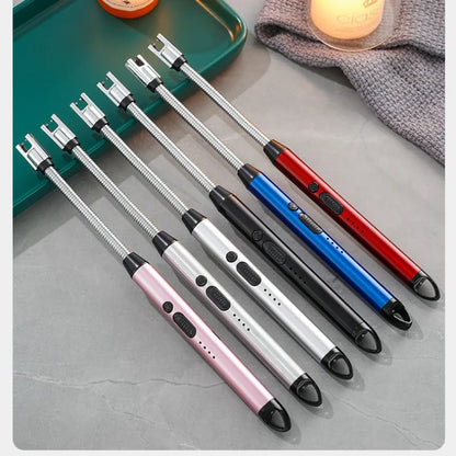 USB Rechargeable Long-Handle Kitchen Gas Lighter