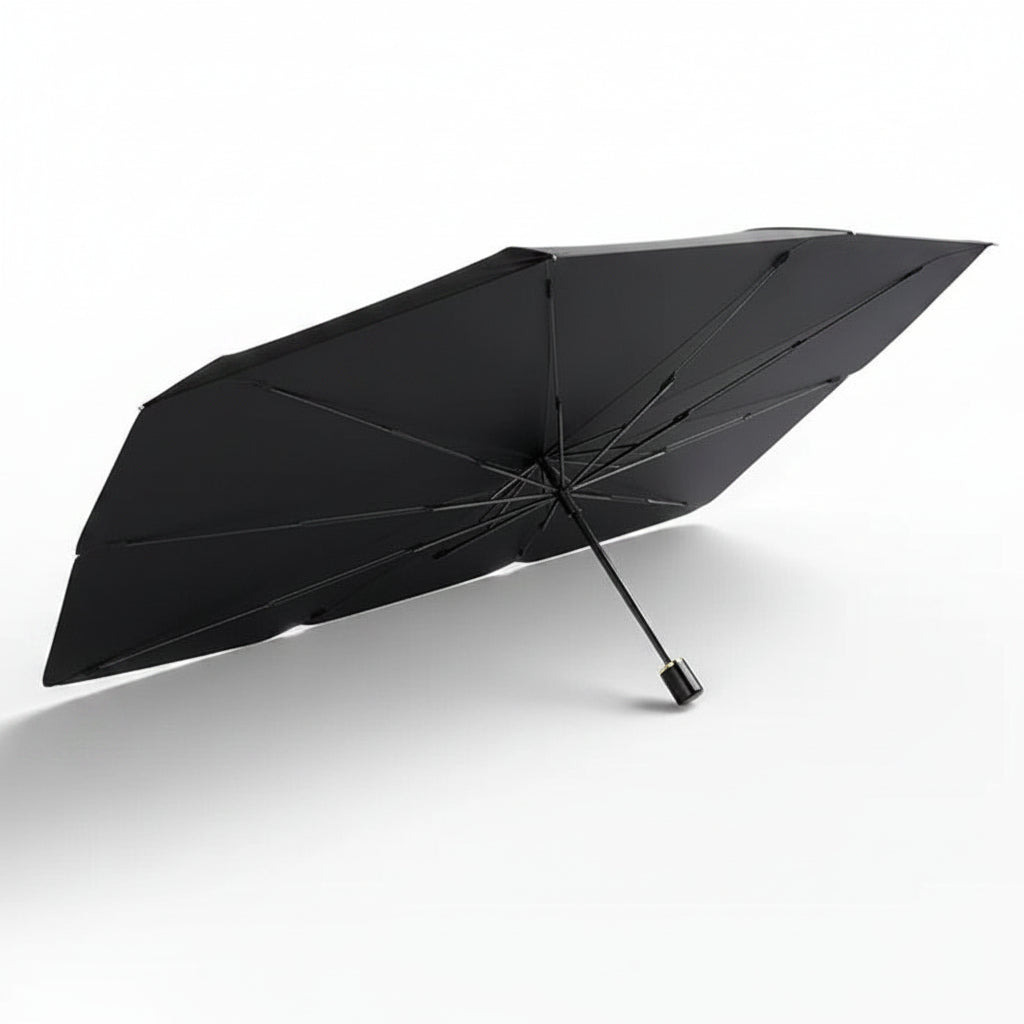 Foldable Car Windshield Sun Shade Umbrella | UV Reflective Heat Shield Cover