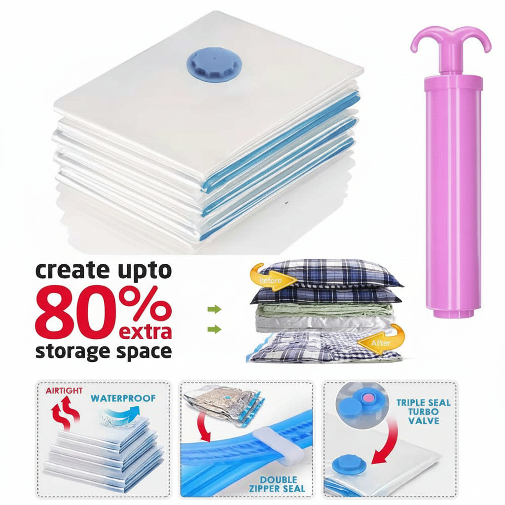 Vacuum Storage Bags Set of 5 — image 3