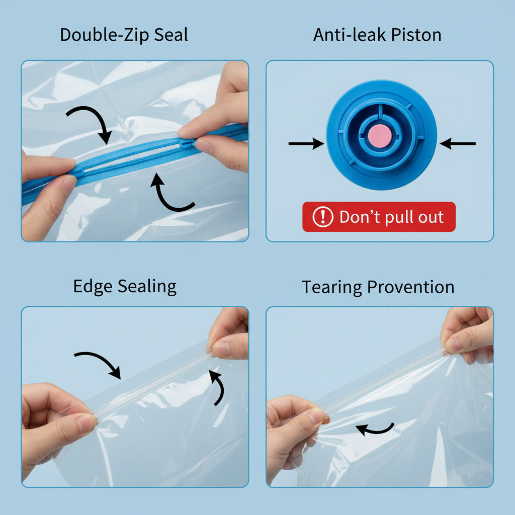 Vacuum Storage Bags Set of 5 — image 2