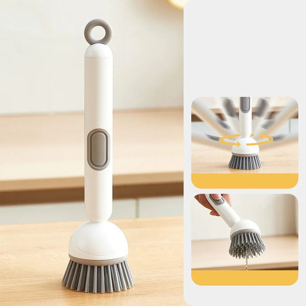 Kitchen Cleaning Brush with Soap Dispenser Homiefy