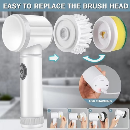 Electric Spin Scrubber cleaning brush