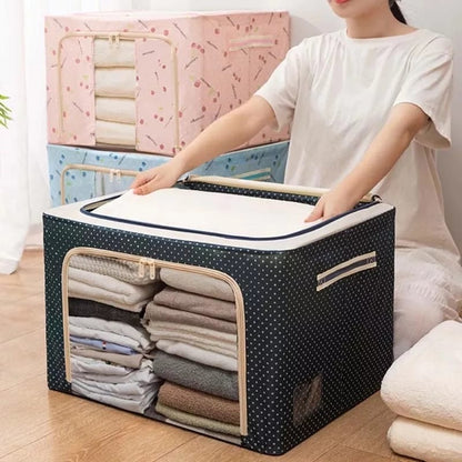 Foldable Clothes Storage Organizer Bin
