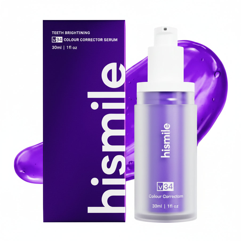 Teeth Whitening Serum V34 Purple 30ml Homiefy