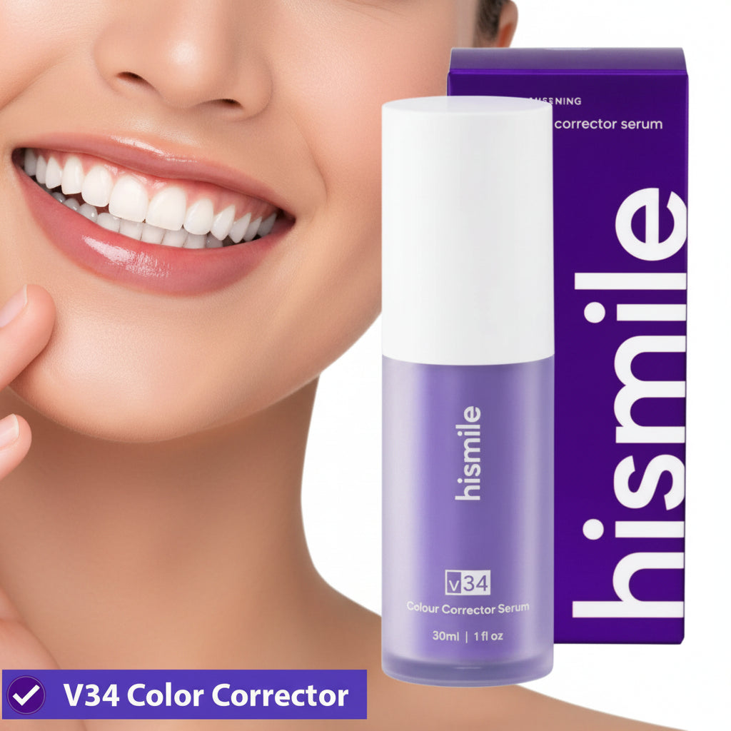 Teeth Whitening Serum V34 Purple 30ml Homiefy