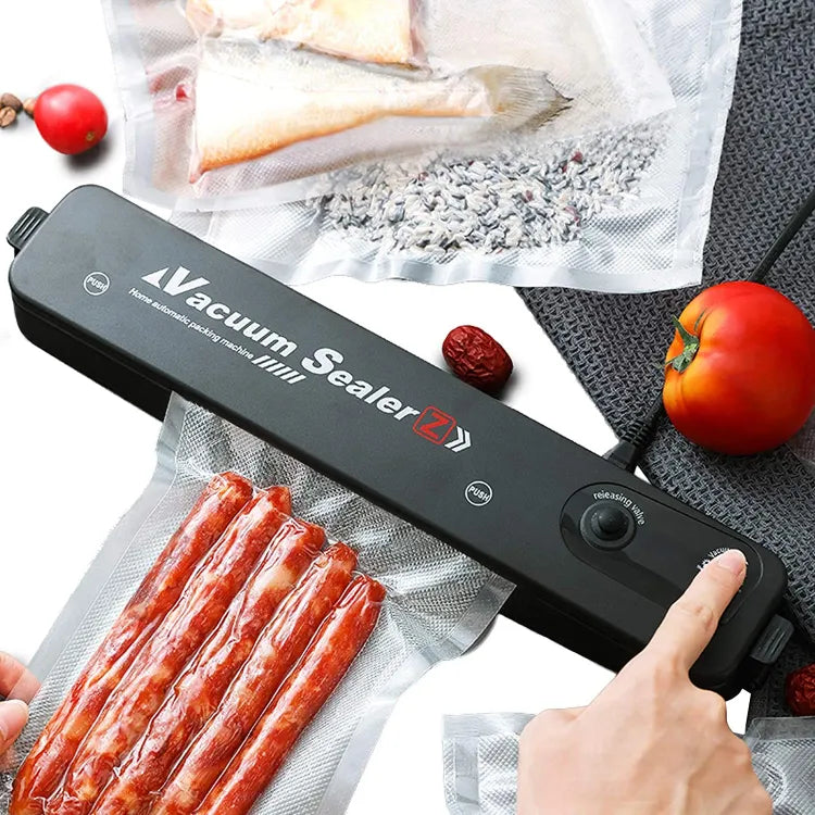Electric Vacuum Food Sealer Machine – One-Touch Operation