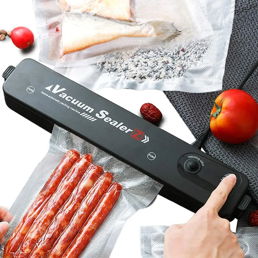 Electric Vacuum Food Sealer Machine – One-Touch Operation